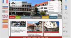Desktop Screenshot of csg-in.de